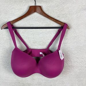 Auden Tulip Smooth Balconette Bra Womens Size 44DD Underwire Lightly-Lined  NWT‎